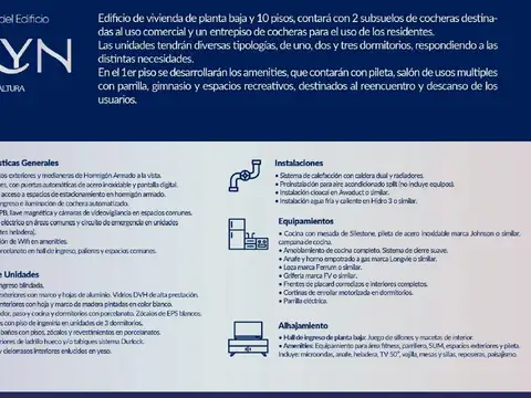 Departamento en Venta de 3 ambientes