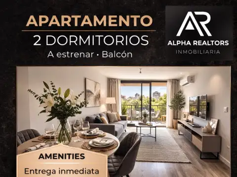 Apartamento en venta en Parque Batlle. 2 dorm. A estrenar.