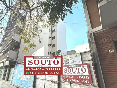 8.66 x 17.21 .   APTO POR ENRASE 7 PISOS Y 2 RETIROS.