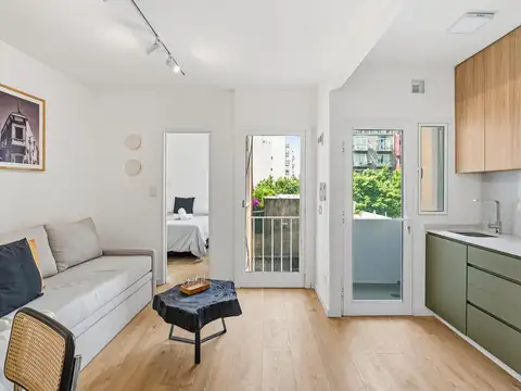 Venta departamento 2 ambientes en Palermo equipado con renta alta