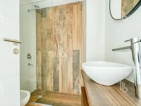 Departamento 2 ambientes con 2 baños