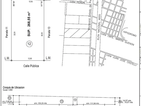 Loteo Foresta - Lote 12 Manzana 100
