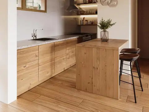 Departamento 2 ambientes con 1 baño