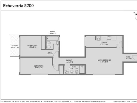 Echeverría al 5200 , Piso 8