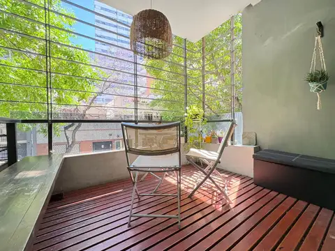 Departamento 2 ambientes con 1 baño