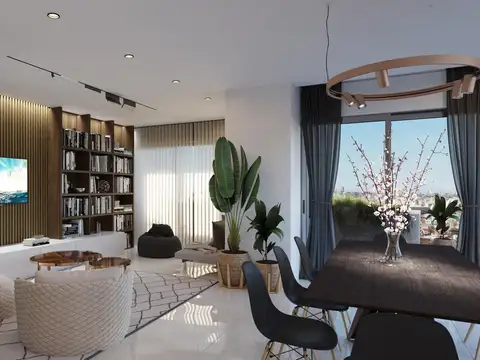 Departamento 2 ambientes con 1 baño