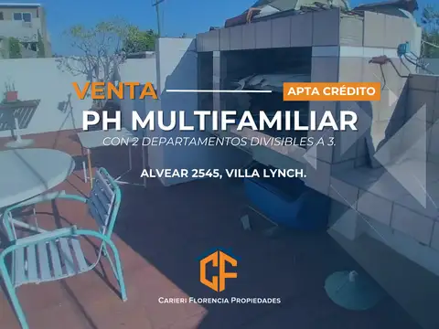 Venta De Ph Multifamiliar/casa 6 Ambientes Con Terraza Y Apto Crédito