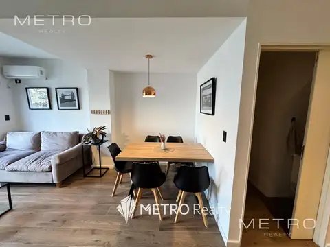 Departamento 2 ambientes con 1 baño