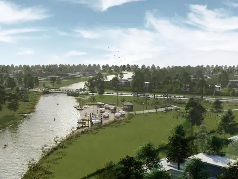 Terreno en Venta 20  mts Fondo