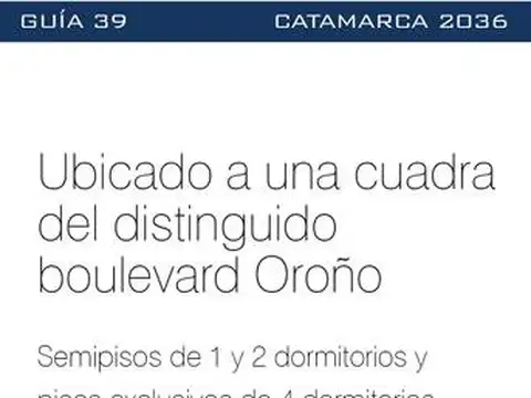 Departamento en Venta A Estrenar