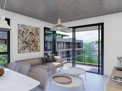 Departamento 2 ambientes con 1 baño