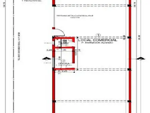 Galpon en Alquiler 8  mts Frente