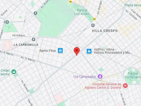 Terreno en Venta 16  mts Fondo