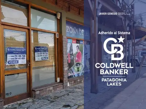 VENTA Local céntrico 2 baños 40m2 Av. Arrayanes Galería Bernas Villa La Angostura