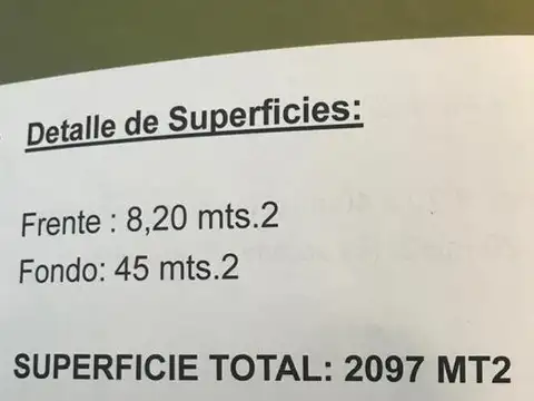 Local en Venta 40 años