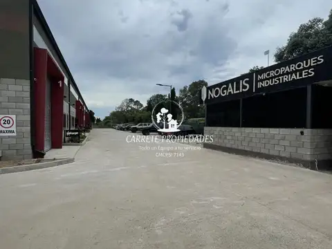 ALQUILER de Galpón Industrial de 140m2. Complejo Nogalis. Villa Rosa. Pilar.