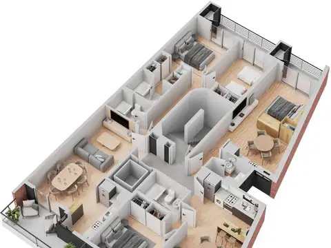 Departamento en Venta de 2 ambientes