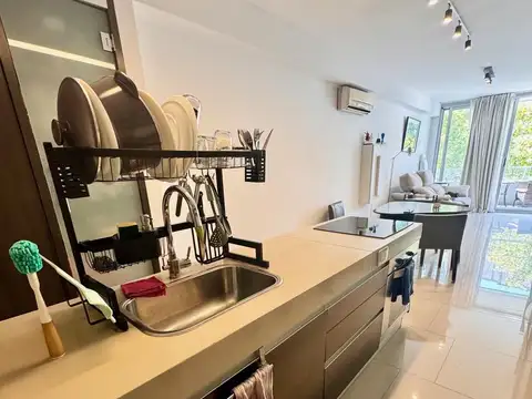 Departamento 2 ambientes con 1 baño