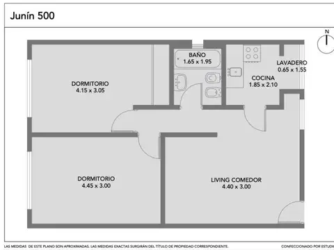 Departamento en Venta de 2 dormitorios