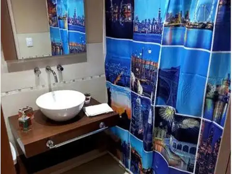 Departamento 2 ambientes con 2 baños