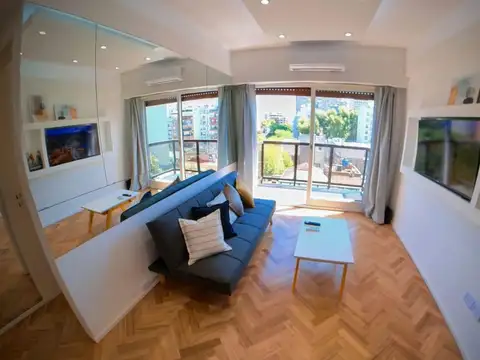 Departamento 2 ambientes en alquiler temporal Palermo