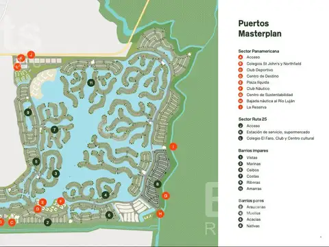 Terreno en Venta en Puertos - Barrio Nativas, USD 116.000