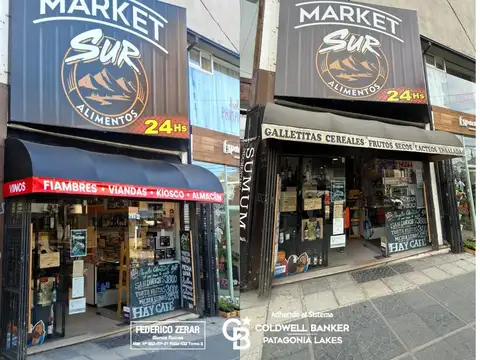 Fondo de Comercio en el centro de  San Carlos De Bariloche