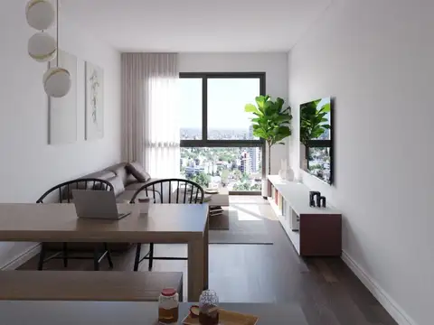 Departamento Monoambiente con 1 baño