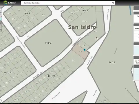 Vta. Lote c/potencial, excelente zona San Isidro