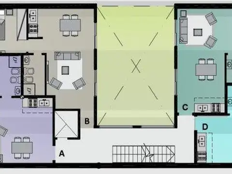 Departamento en Venta de 1 dormitorio