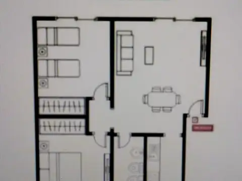 Departamento en Venta con 1 cocheras