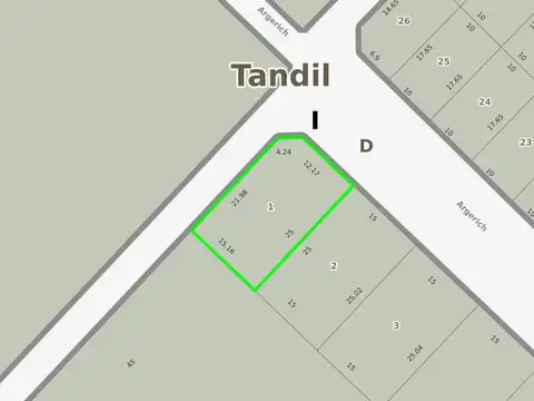 Terreno en Venta de 374,0 m2