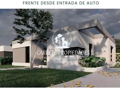 Casa 4 ambientes con 2 baños