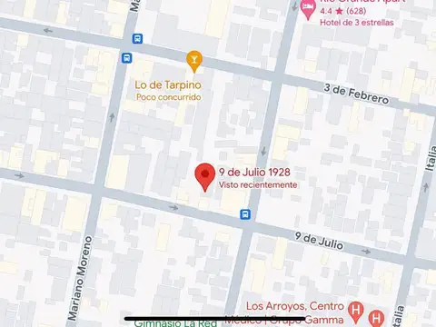 9 de julio al 1900, Centro Rosario.