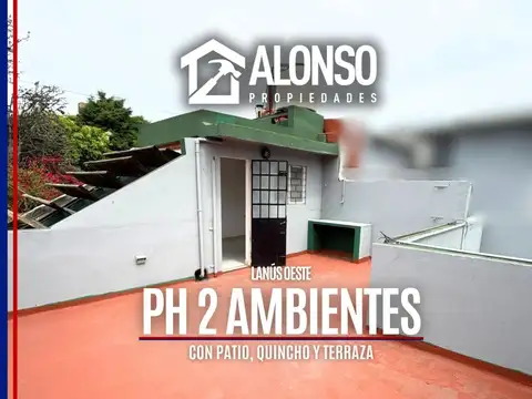 ALQUILER PH 2 AMBIENTES en Lanús Oeste