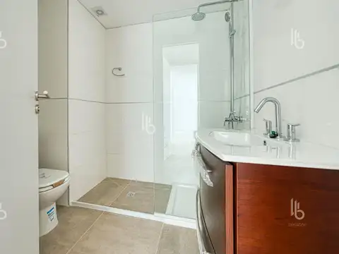 Departamento 2 ambientes con 2 baños