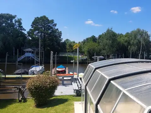 venta,gba norte,tigre,country,amarra propia,boat center,vista al rio