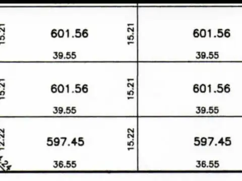 Terreno en Venta 36  mts Fondo