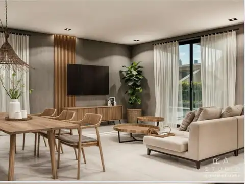 Casa 4 ambientes con 2 baños