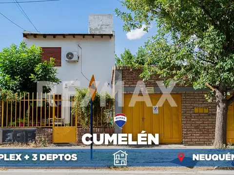 VENTA DUPLEX MÁS TRES DEPTOS EN CUMELEN NEUQUEN