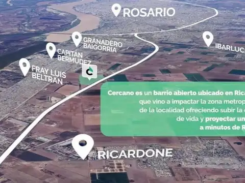 Terreno en Venta 10  mts Frente