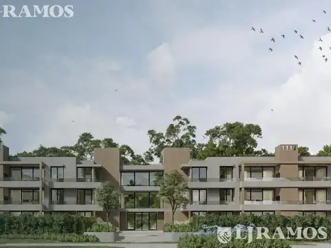 Departamento en venta de 2 ambientes con jardín en Condominio privado en Benavidez
