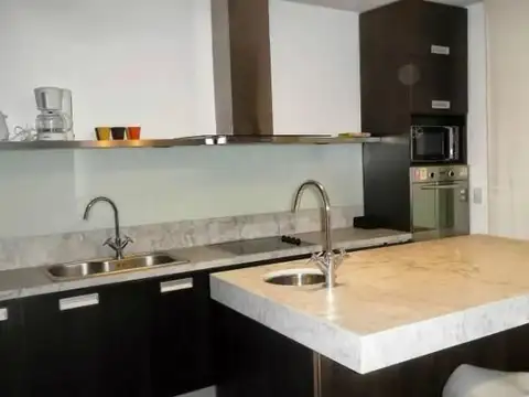 Departamento 2 ambientes con 2 baños
