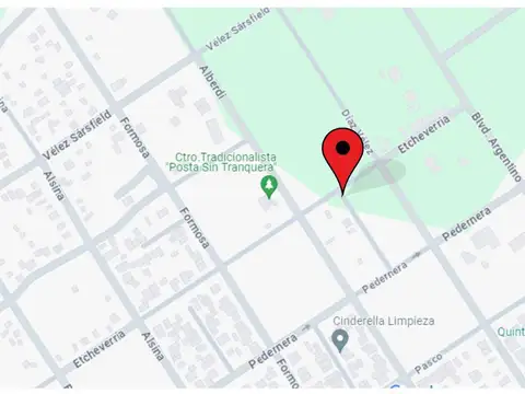 Terreno en Venta 20  mts Fondo