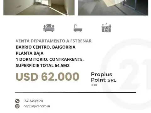 Venta Departamento en Granadero Baigorria