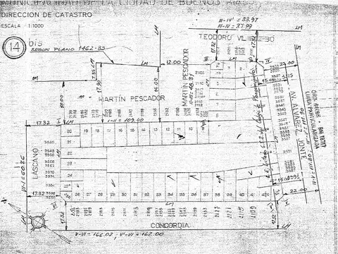Terreno en Venta en Villa del Parque, USD 275.000