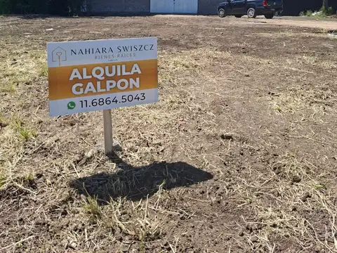 Galpon en Alquiler A Estrenar