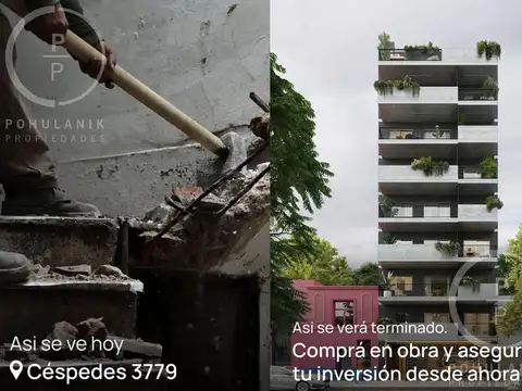 Departamento 2 ambientes con 1 baño