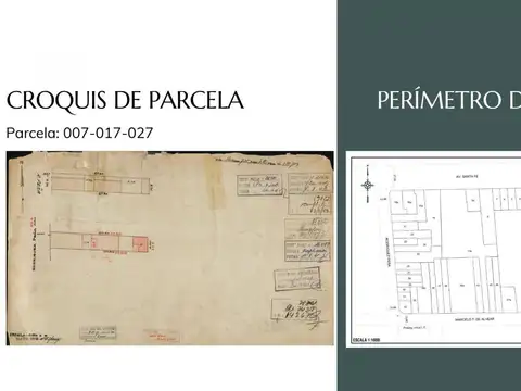 Terreno en Venta 4,58  mts Frente