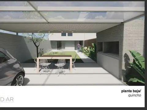 Casa 6 ambientes con 2 baños